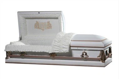 Bilbe White Square Corner Casket Azzar